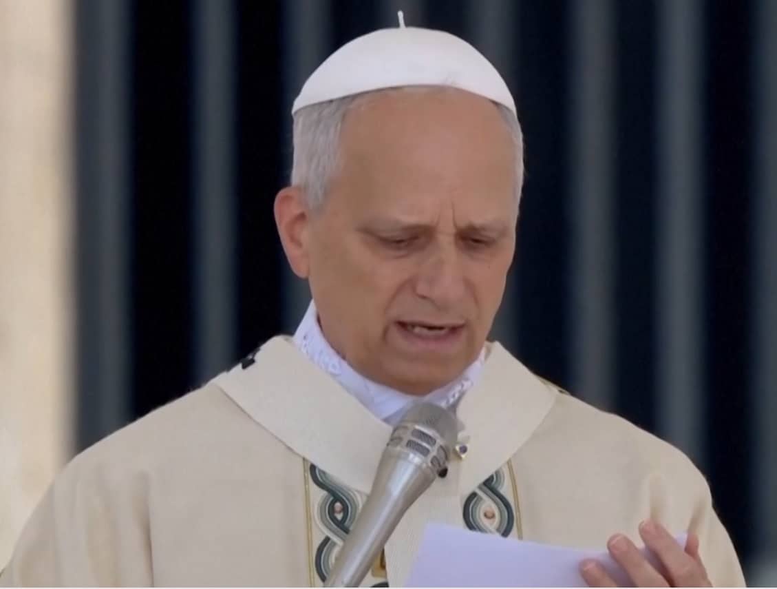 Pope Leo XIV Delivers His First Sunday Blessing